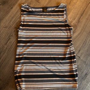 XS Striped Ann Taylor Tank